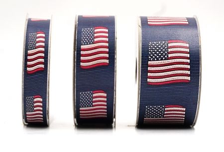 USA Flaggen Thema Jacquardband_AI-KN